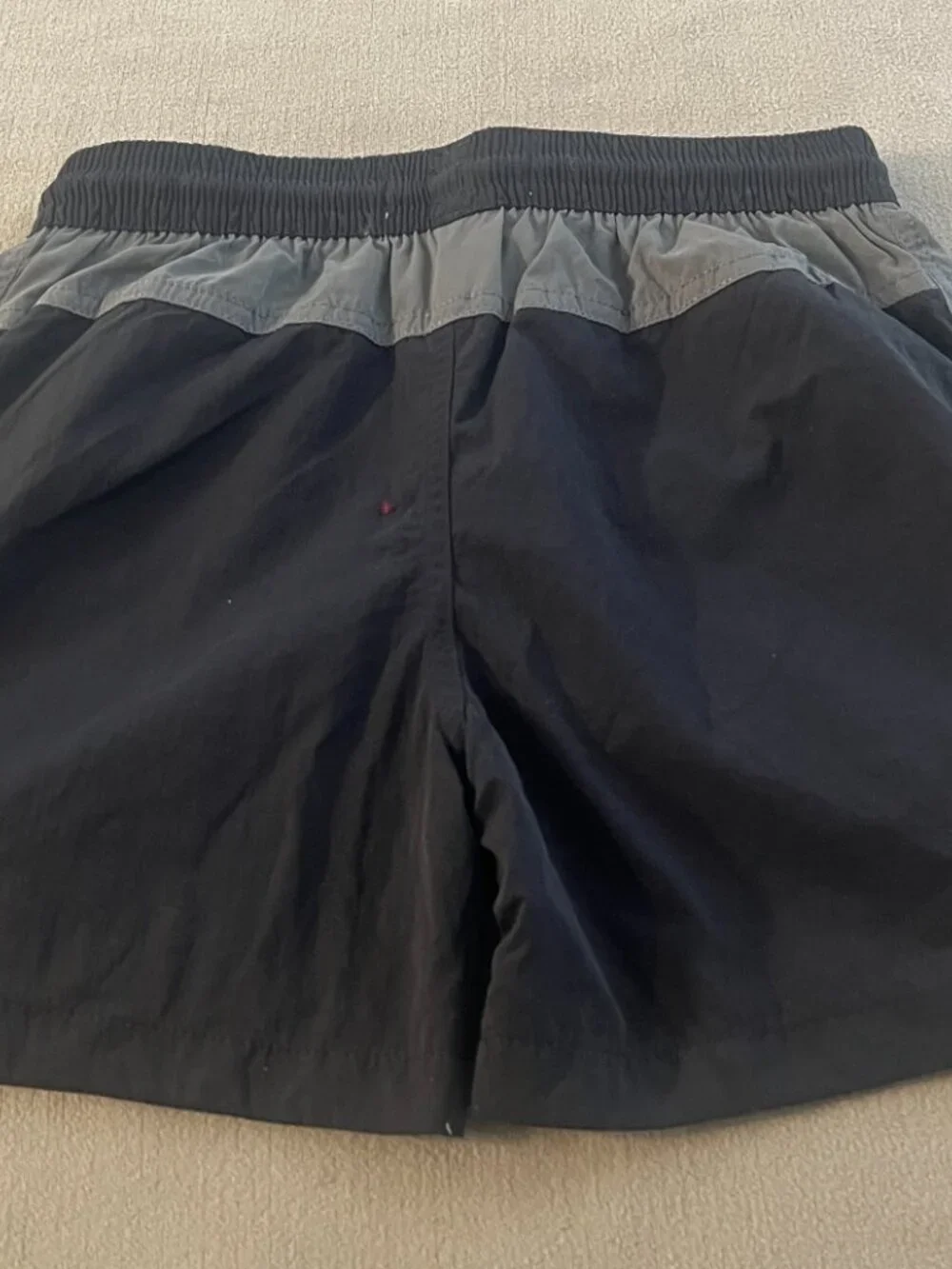 Abercrombie Kids Boys Blue & Gray Lining Above Knee pool Shorts Size 9/10 NWT